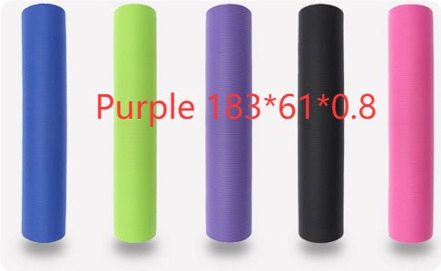 NBR Yoga Mat Eco - friendly - silverfoxgoods